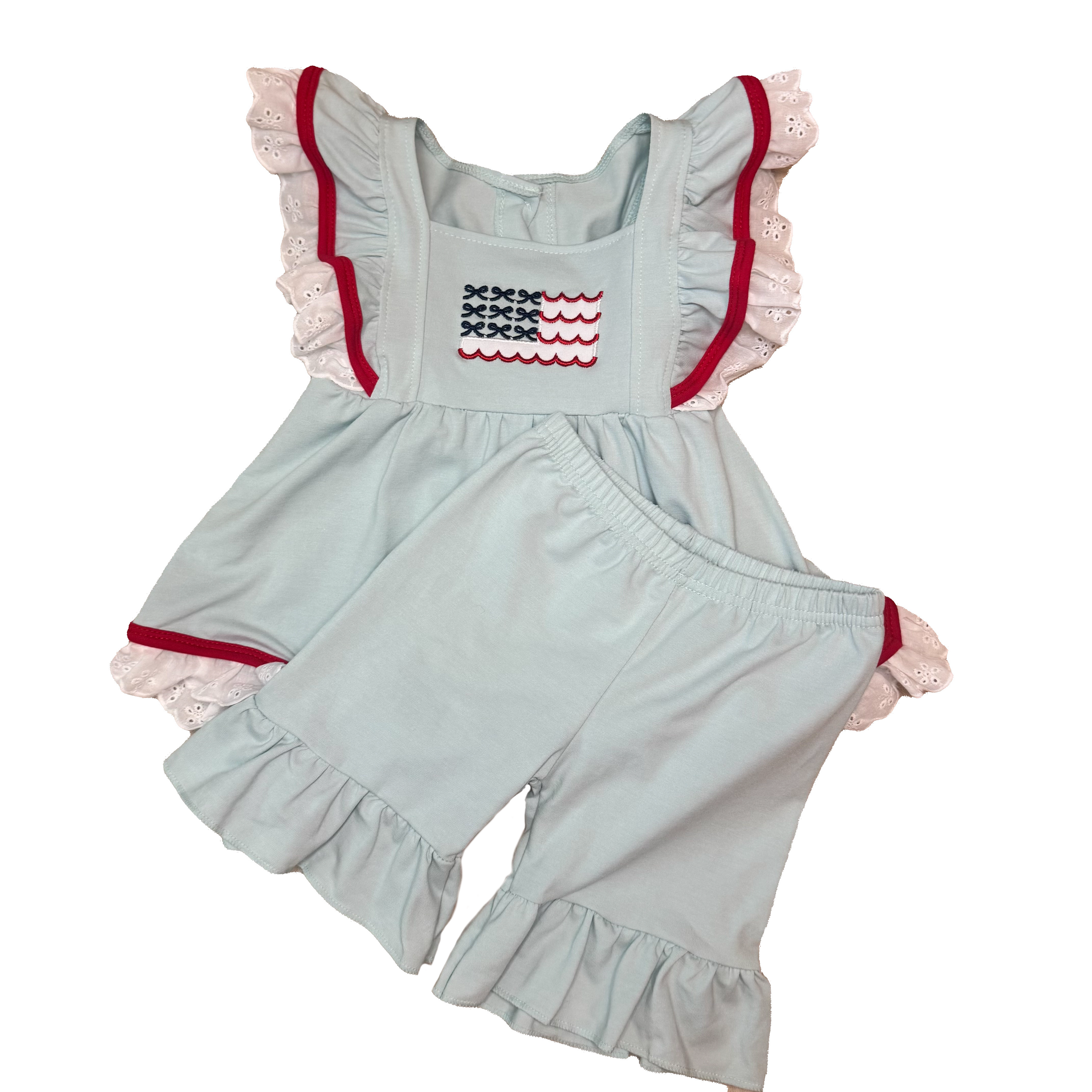 Lace flag 2 pc