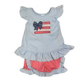 Bows & flag 2 pc set