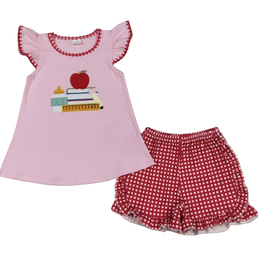 School days short set