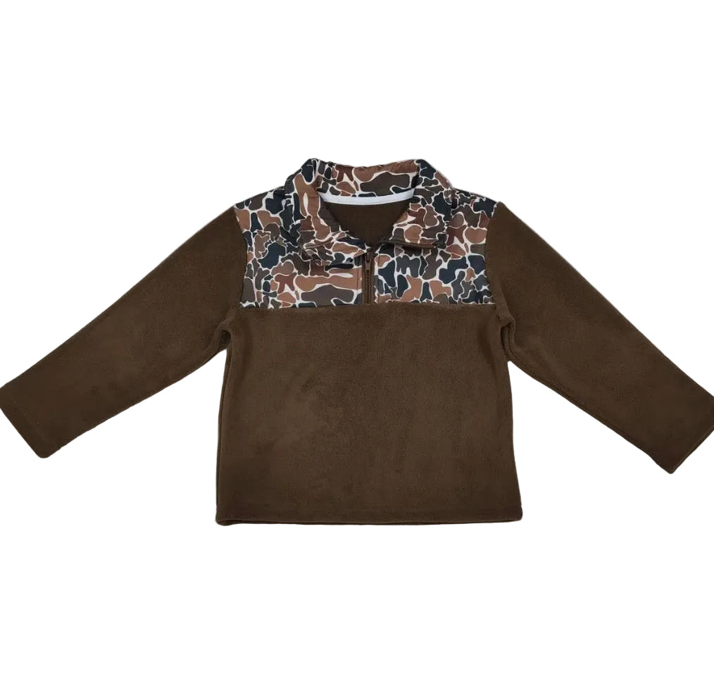 Camo Sherpa Jacket