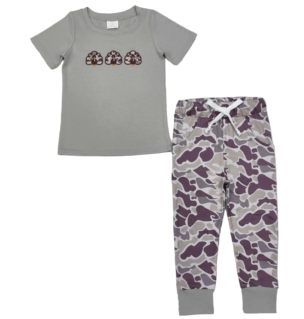 Camo thanksgiving pant set