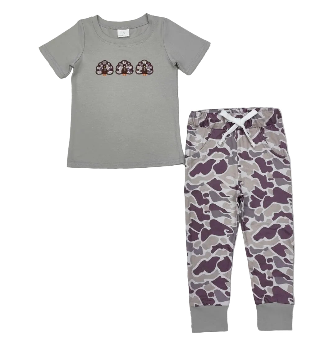 Thanksgiving Turkey Camo Set