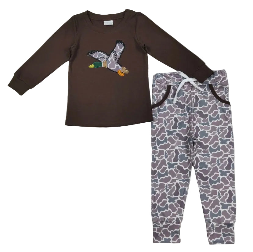 Camo Duck Pant Set
