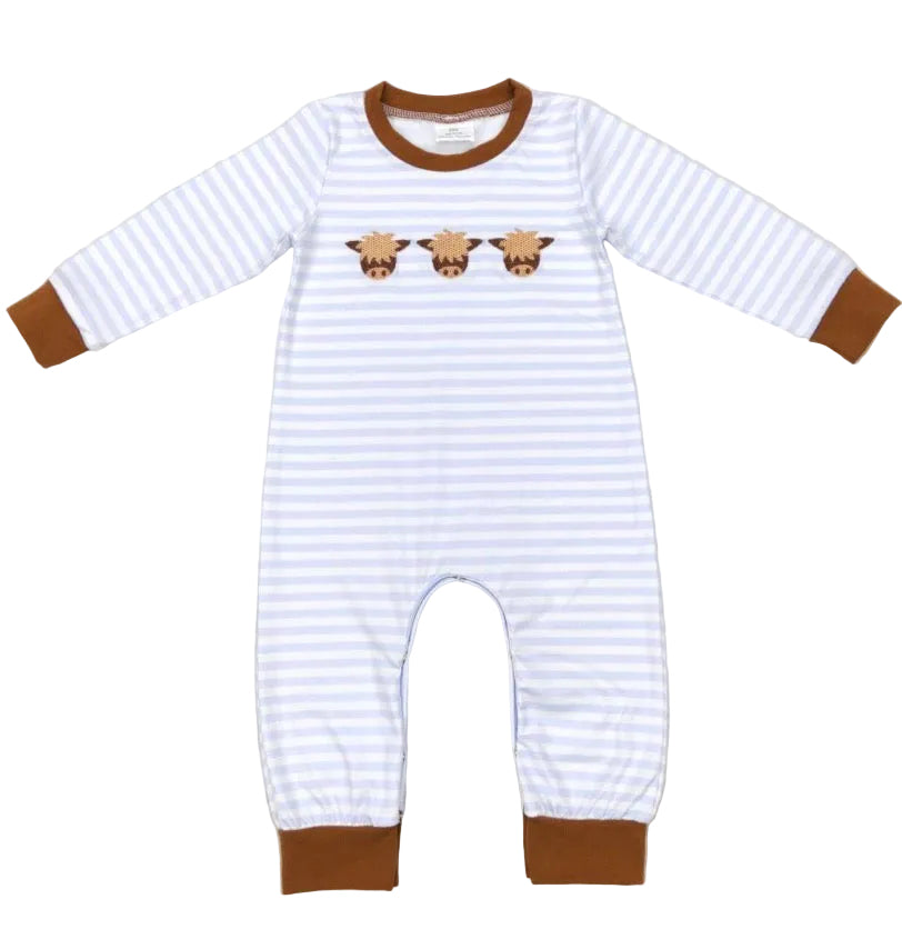 Highland Cow Romper