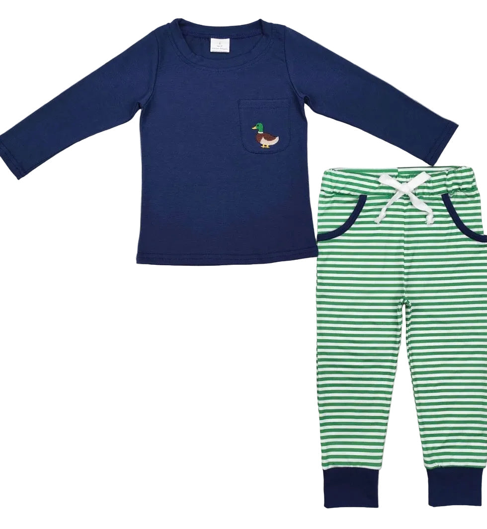 Boys mallard duck pant set