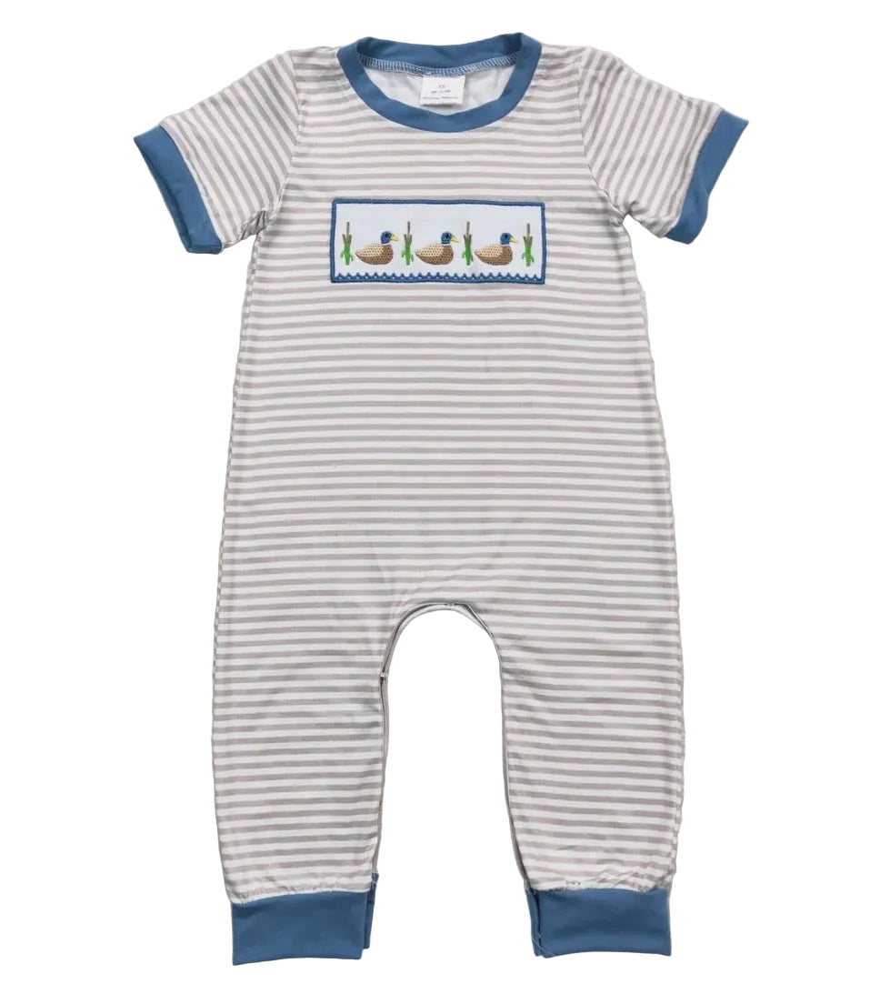 Mallard Duck Long Pant Romper
