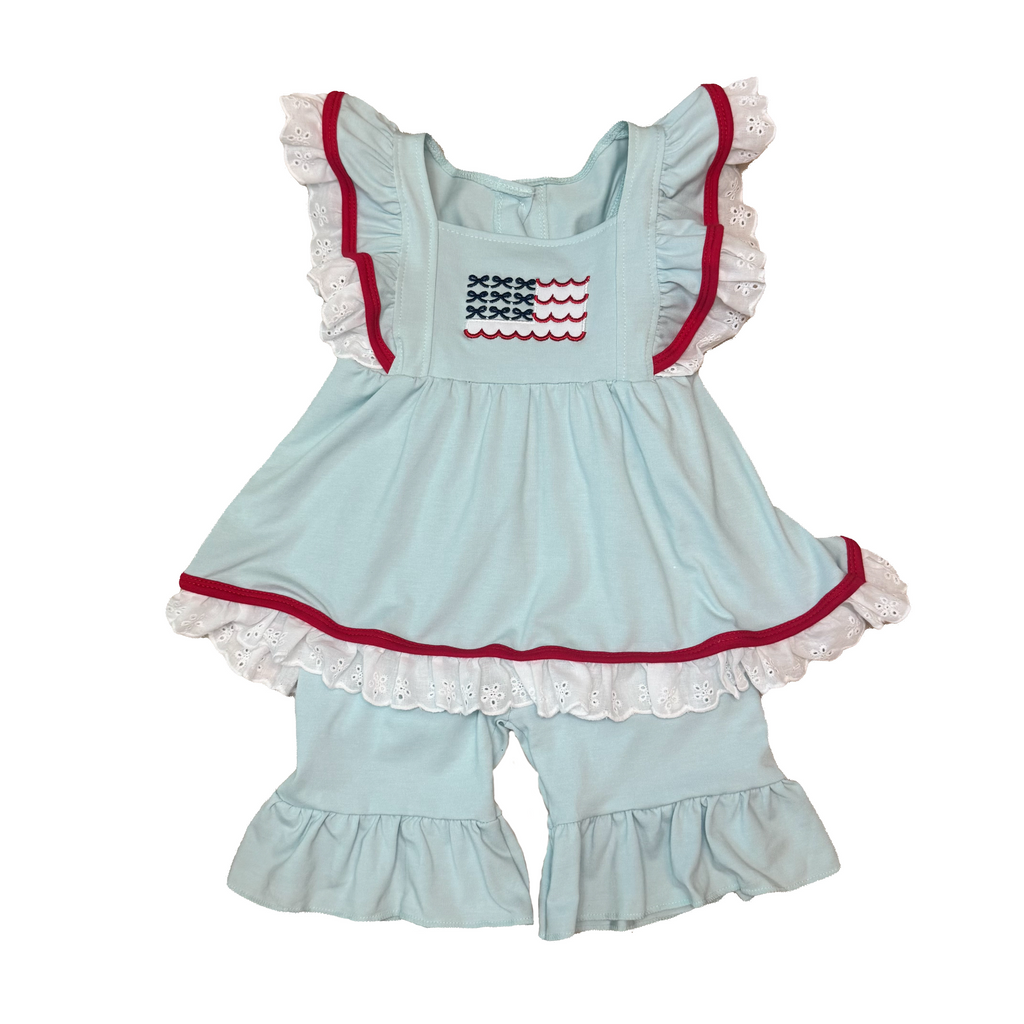 Lace flag 2 pc