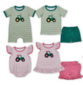 Embroidered Tractor outfit