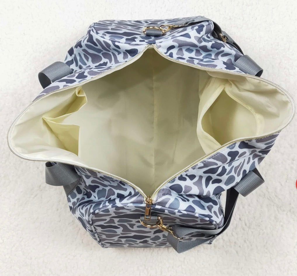 Camo Duffle Bag (Gray)