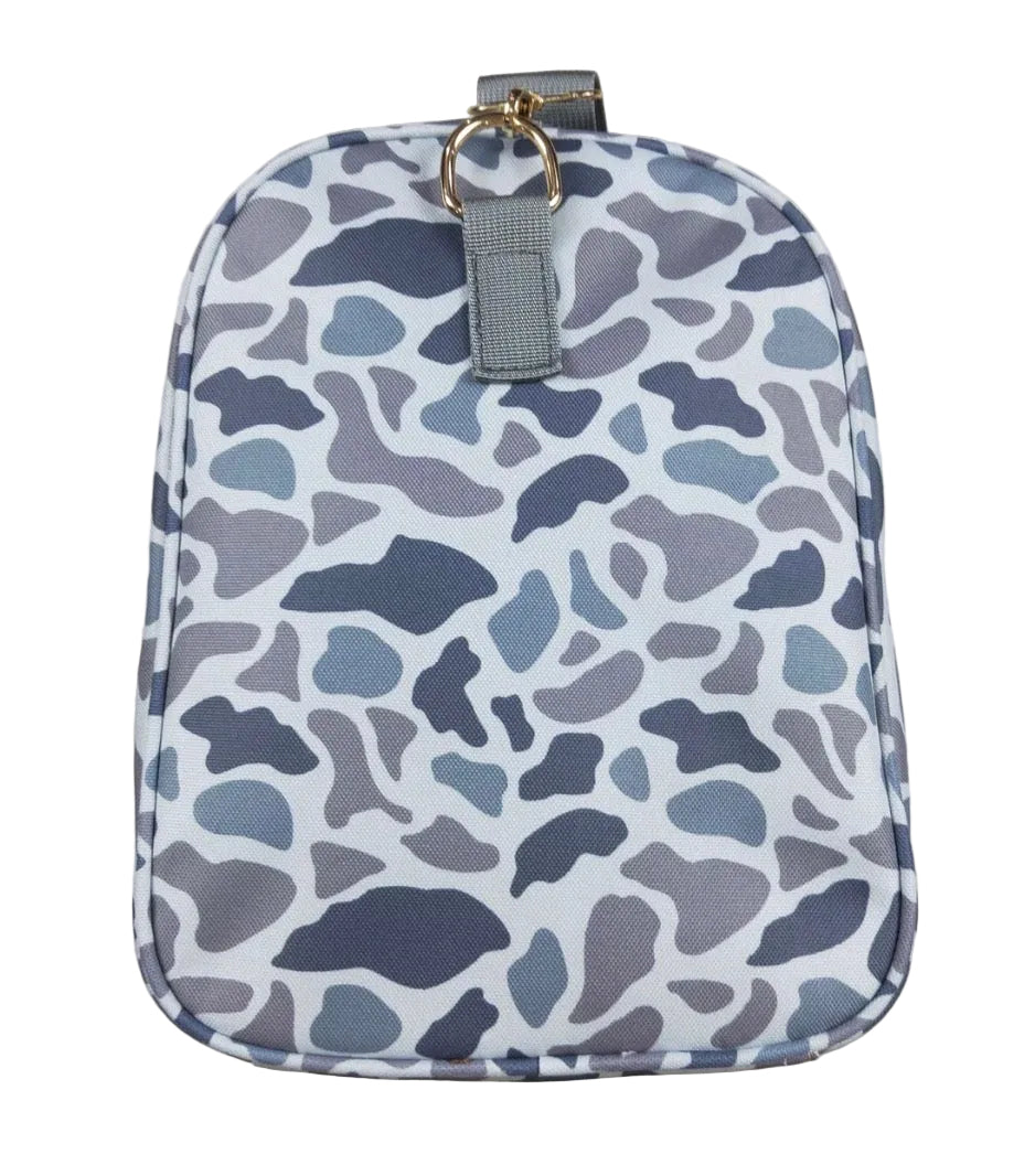 Camo Duffle Bag (Gray)