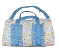 Floral Duffle Bag (Blue)