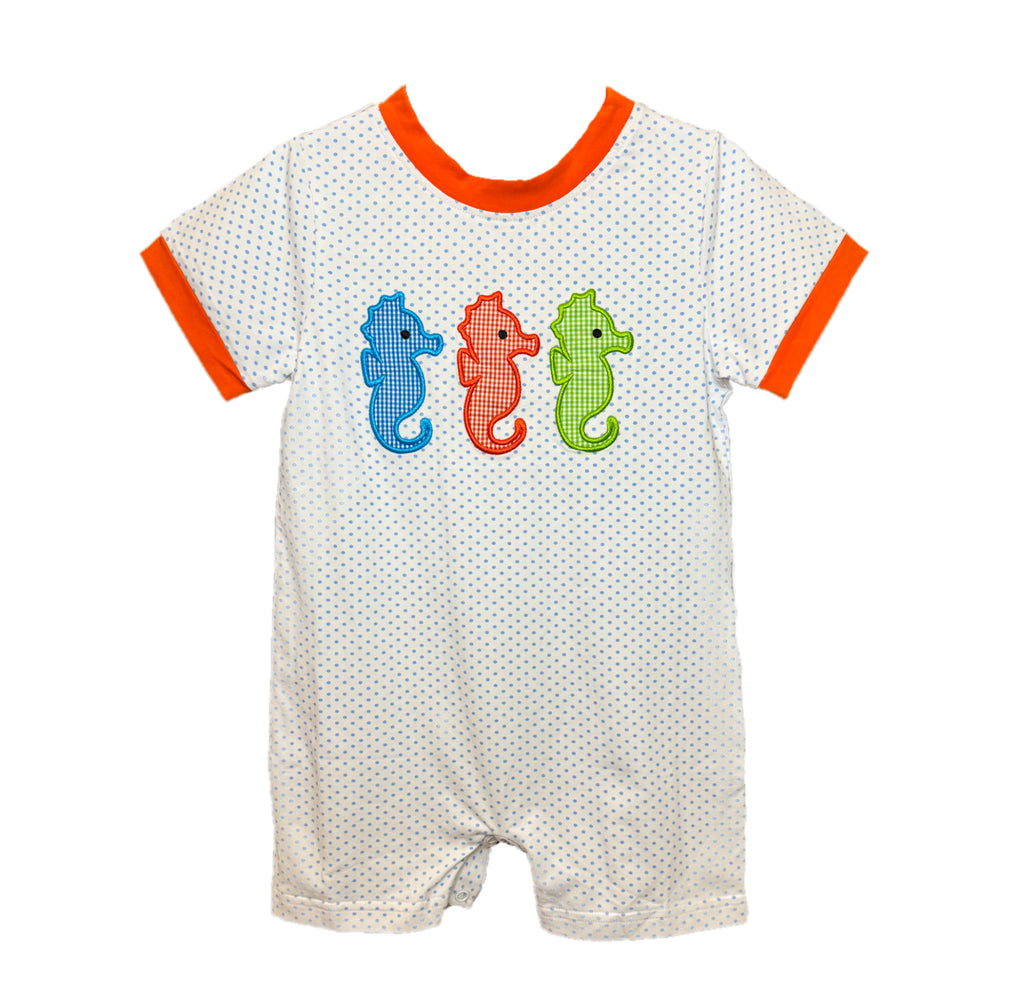 Seahorse Applique Shortall