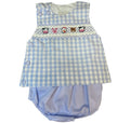 Farm Animal Smocked Diaper Cover Set