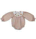 Plaid Turkey Romper