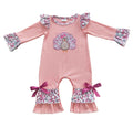 Pink Turkey Romper