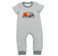 Fall Truck Romper