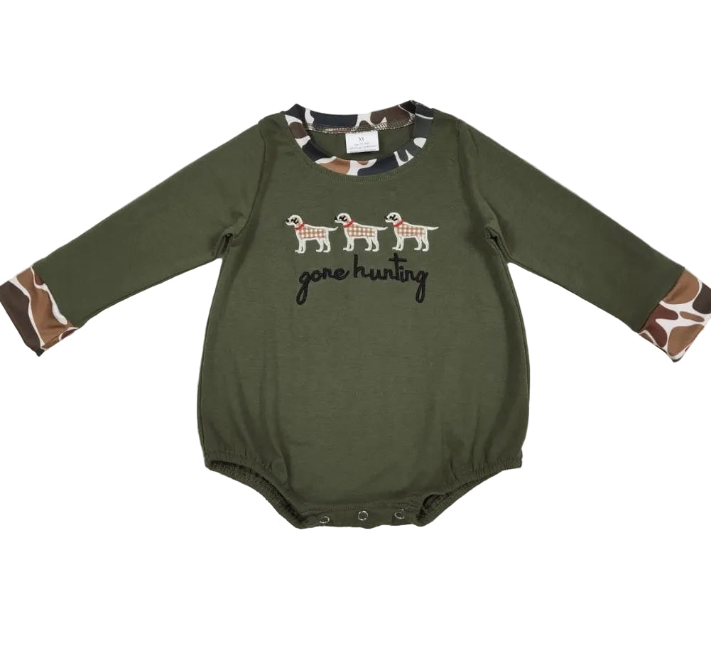 Gone hunting romper