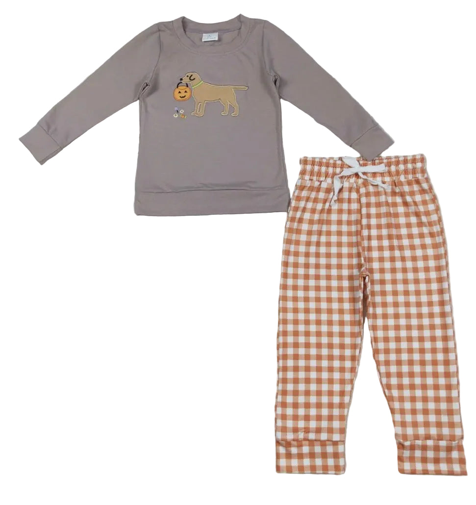Dog Trick Or Treating Pant Set