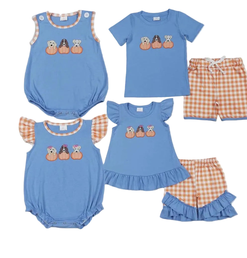 Puppy's & Pumpkins outfit