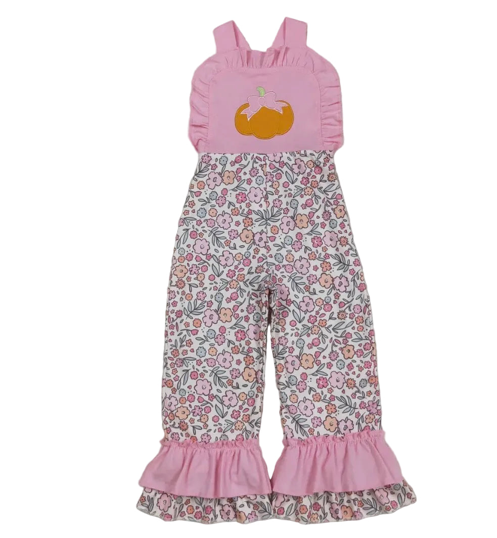 Pumpkin Ruffle Jumpsuit