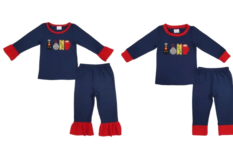 Polar Train Pajamas