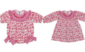Mama's Bestie Smocked Bow Outfit