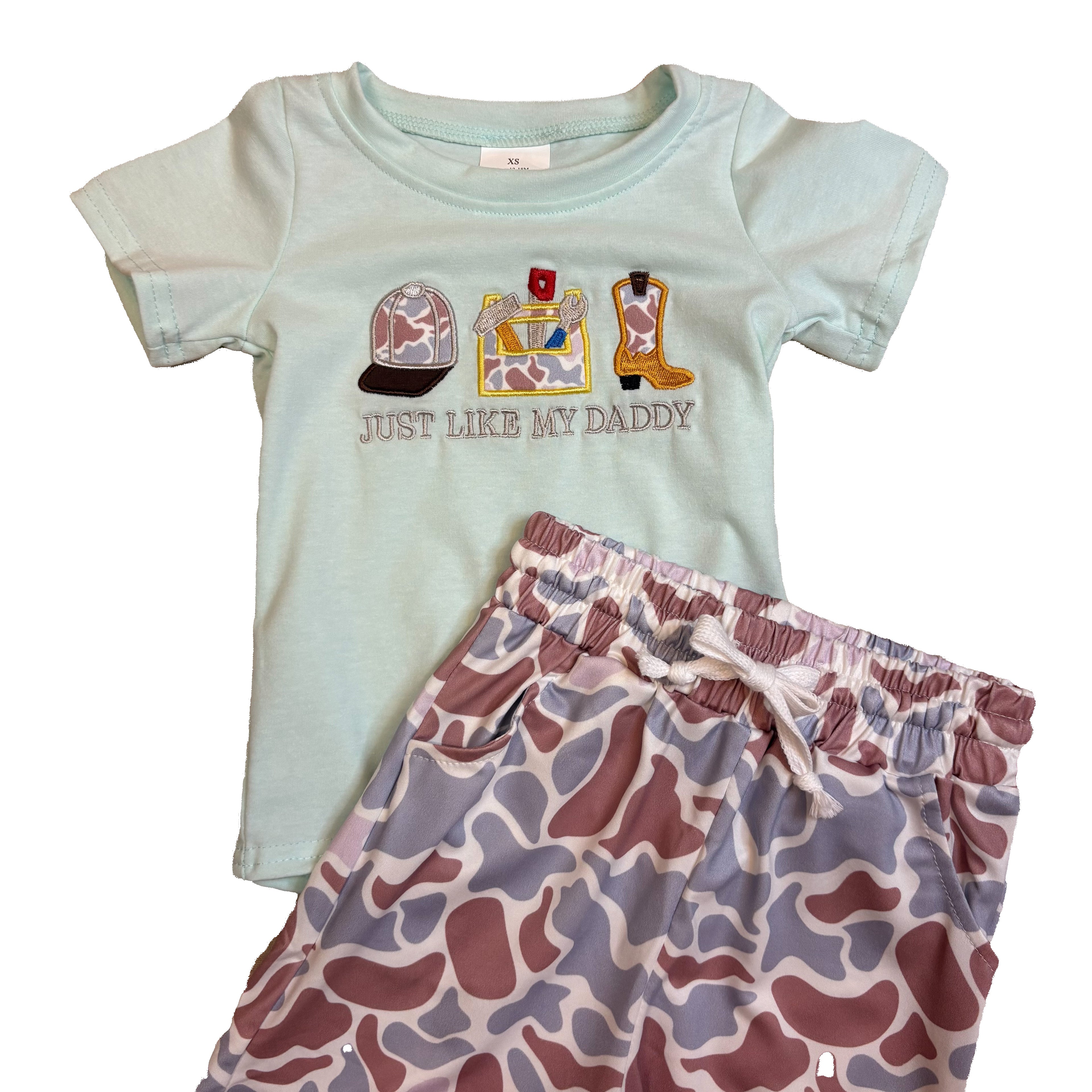 “Like my daddy” 2 pc